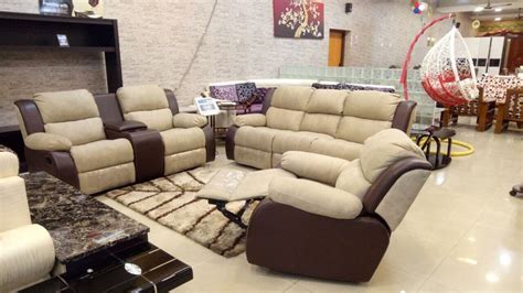 MAX RECLINER three-seater-sofa-in-cream-color-by-home-city Product ...