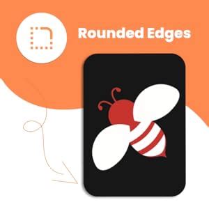 Buy The Curious Bees - New Born High Contrast Flash Cards for Infant ...