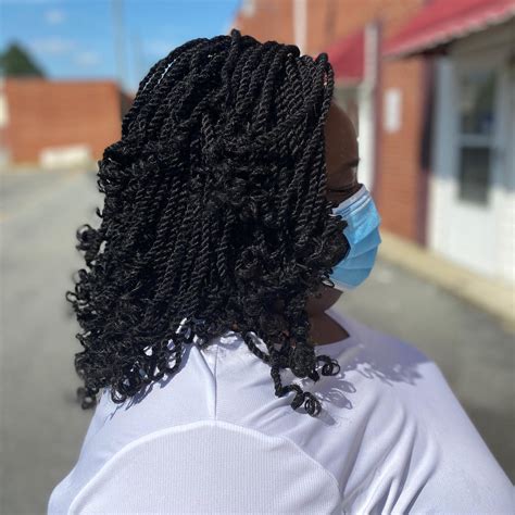 20 Kinky Twists Braided Hairstyles - Braid Hairstyles