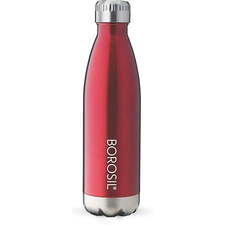 Borosil - Stainless Steel Hydra Bolt Trans - Vacuum Insulated Flask ...