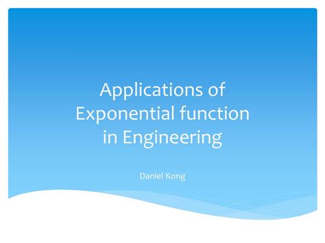 Exponential Function Application 的图像结果