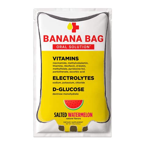 Amazon.com: Banana Bag Oral Solution Recovery Packets - I.V ...