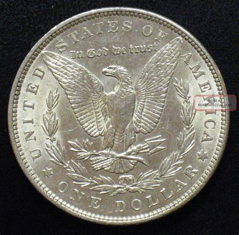 1890 Morgan Silver Dollar Grading Choice Bu Z811