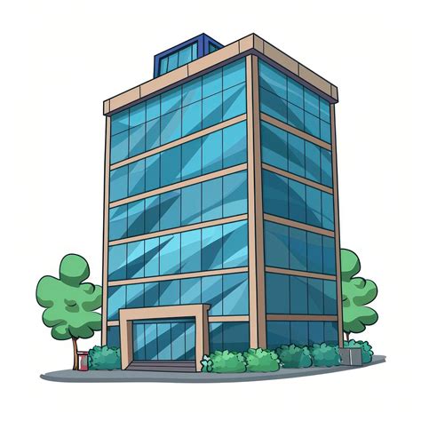 Business Cartoon Office Building 的图像结果