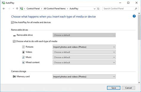 Image result for AutoPlay Settings