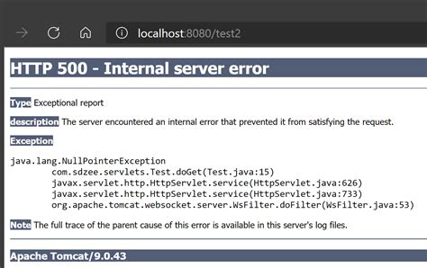 Image result for Error 500 Java.lang NullPointerException