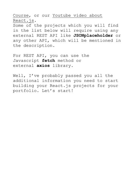 Image result for Simple Projects in React