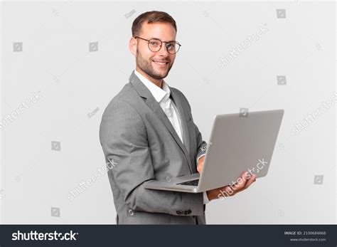 Businessman with Laptop 的图像结果