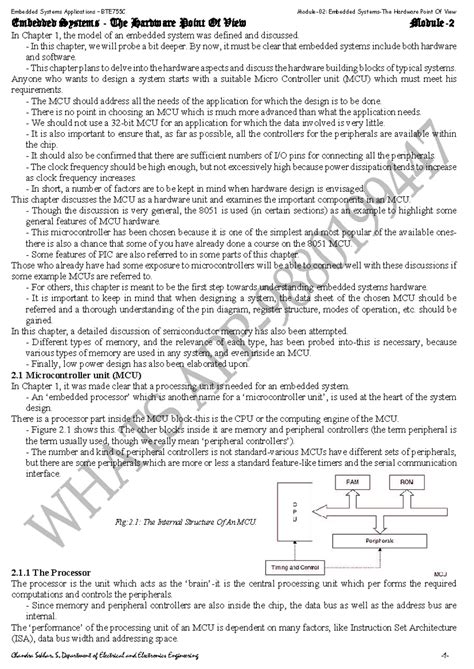 BTE755C - Embedded Systems Applications: Hardware Insights and MCU ...