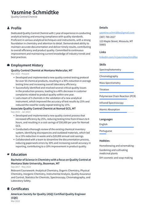 Image result for Quality Control Resume Objective Examples