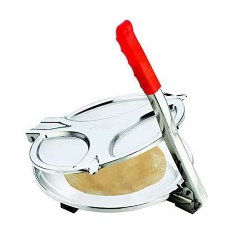 Krisha International SS Puri Press Machine, Roti Maker Machine with ...