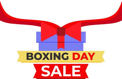 boxing day sale illustration 15437047 PNG
