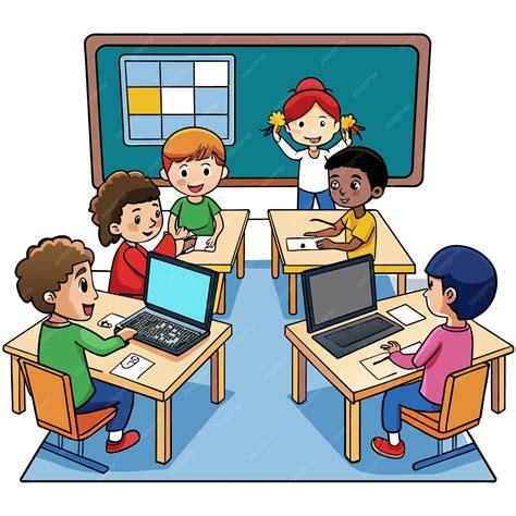 Computer Classroom Cartoon 的图像结果