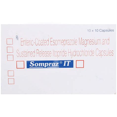 Sompraz IT Capsule | Uses, Side Effects, Price | Apollo Pharmacy