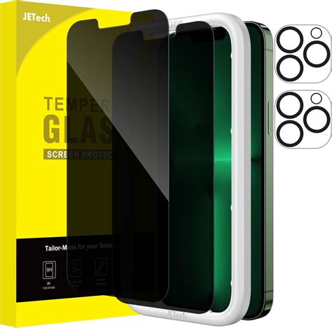 Jetech iPhone 13 Screen Protector Tutorial 的图像结果