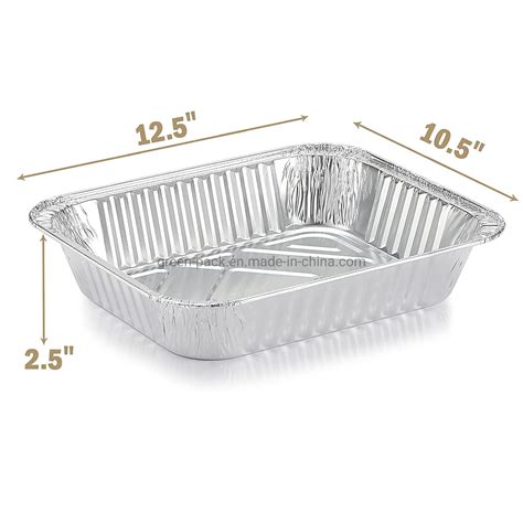 Large Aluminum Pans (10 Pack) Made in USA Full Size Deep Foil ...