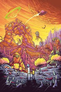 Rick And Morty Matte Finish Poster Paper Print - Animation & Cartoons ...