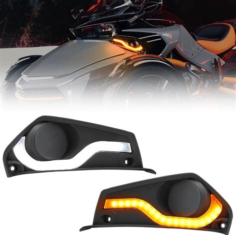 SAUTVS Fog Lamps Cover with Daytime Running Lights India | Ubuy