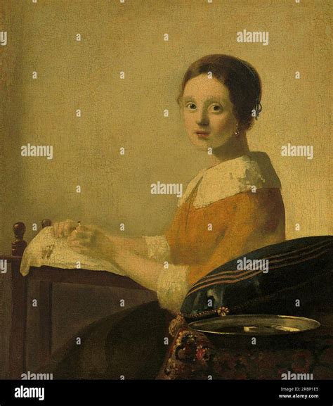 The Lacemaker Vermeer