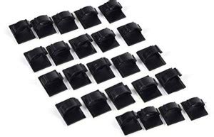 P s retail Adhesive Cable Organizer Holder Clips for Car, USB Port ...