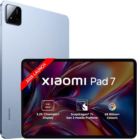 Xiaomi Pad 7 |Qualcomm Snapdragon 7+ Gen 3 |28.35cm(11.16") Display ...