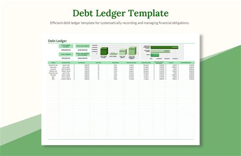 FREE Debt Spreadsheet Template - Download in Word, Google Docs, Excel ...