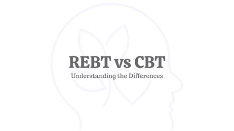 What is the main difference between REBT and CBT? - Avisa Recovery