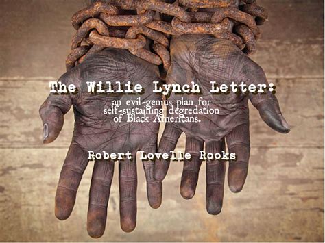 Willie Lynch Letter