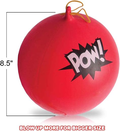 Buy ArtCreativity Superhero Punch Balls, Set of 12, Durable Latex ...