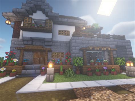 Image result for Minecraft Farm House Tutorial Step by Step