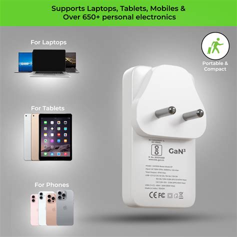 Boost Blade 67 Ultra-Slim 67W GaN Travel Charger UM1200C – UltraProlink