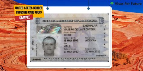 United States Border Crossing Card (BCC) - Visas For Future