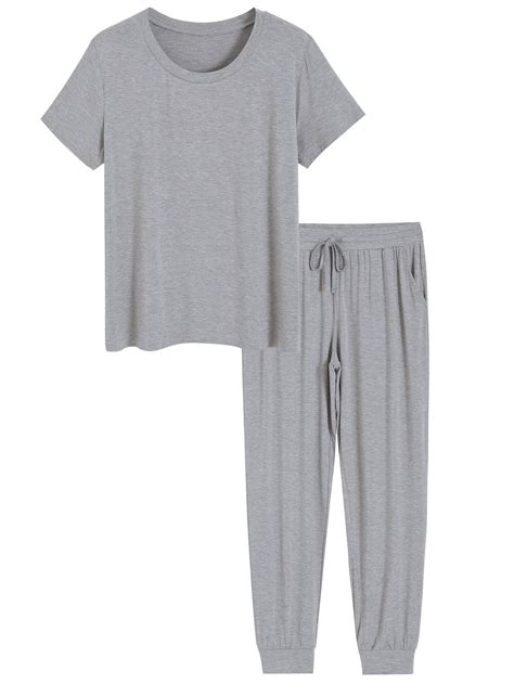 Women's Petite Pajamas Set Viscose Petite Length Sleepwear – Latuza