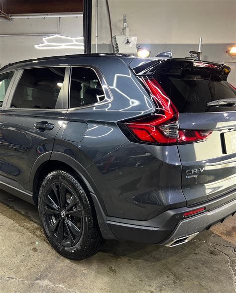 2023 Honda CRV Hybrid (Meteorite Gray Metallic) — DETAILERSHIP™