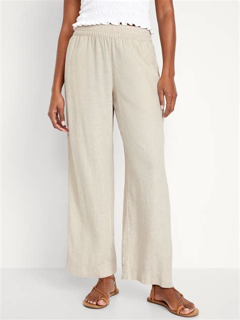 Linen Pants for Tall Women | Old Navy