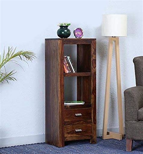 Buy Jyoti Furniture Sheesham Wood Book Rack Shelf Storage Display Unit ...