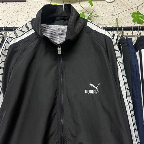 PUMA NYLON JACKET | 古着屋 Red apple