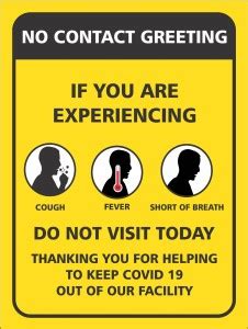 WALLPIK Contactless greetings - Coronavirus Safety Prevention - Covid19 ...