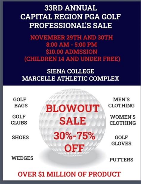 33rd Annual Capital Region PGA Golf Professionals Sale, Marcelle ...