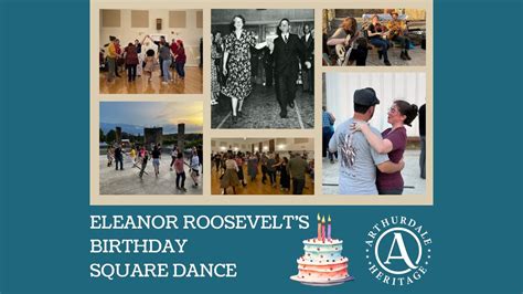 Eleanor Roosevelts Birthday Square Dance, 18 Q Rd, Rte. 92, Arthurdale ...