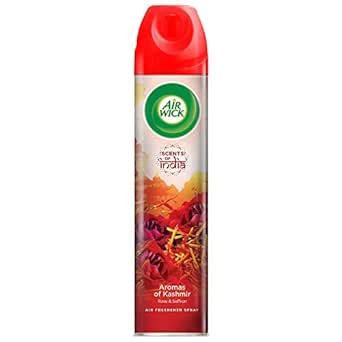 Airwick Room Air Freshener Spray - Rose & Saffron, 245 ml (Pack of 4 ...