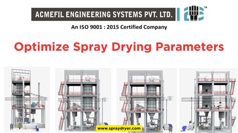 How to Optimize Spray Drying Parameters for Better Product Quality