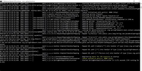 Image result for Spring Boot Project Running Terminal