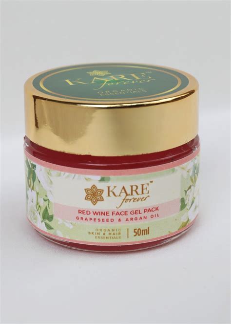 Get Red Wine Face Gel Pack - Grapeseed, Argan Oil at ₹ 475 | LBB Shop