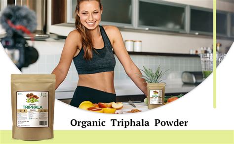 Buy Just Jaivik Organic Triphala (Amla : Bibhitaki : Haritaki) Churna ...