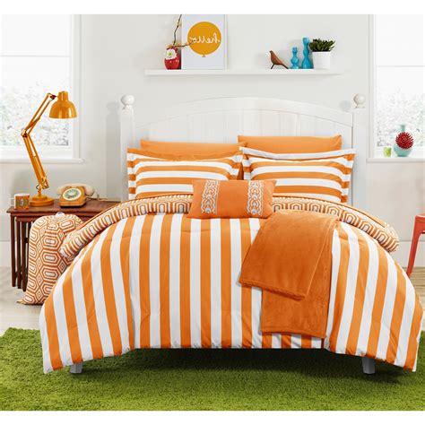 Orange Patterned Sheets
