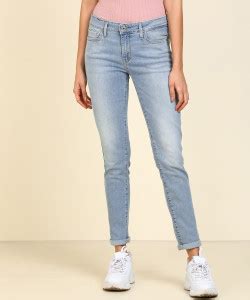 LEVI'S 711 Skinny Women Light Blue Jeans - Buy LEVI'S 711 Skinny Women ...