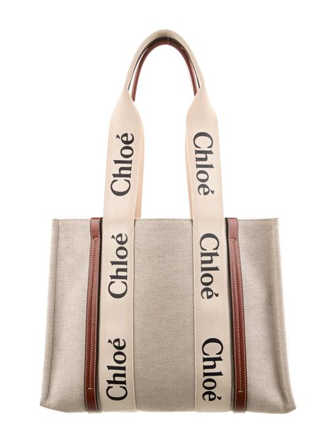 Chloé Medium Woody Tote Bag - Brown Totes, Handbags - CHL224468 | The ...