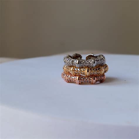 Paige Pave 18K Gold Plated & Silver Plated Ring – Ash Designs