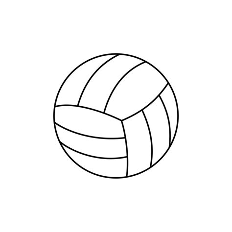 Easy Drawing Of Volleyball at Jade Haylen blog